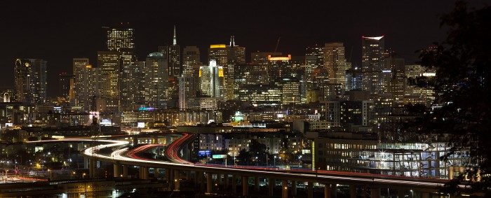 San Francisco from Potrero Hill area