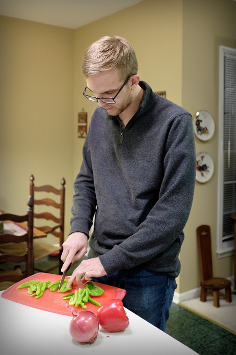 Dale Preparing for Pizza