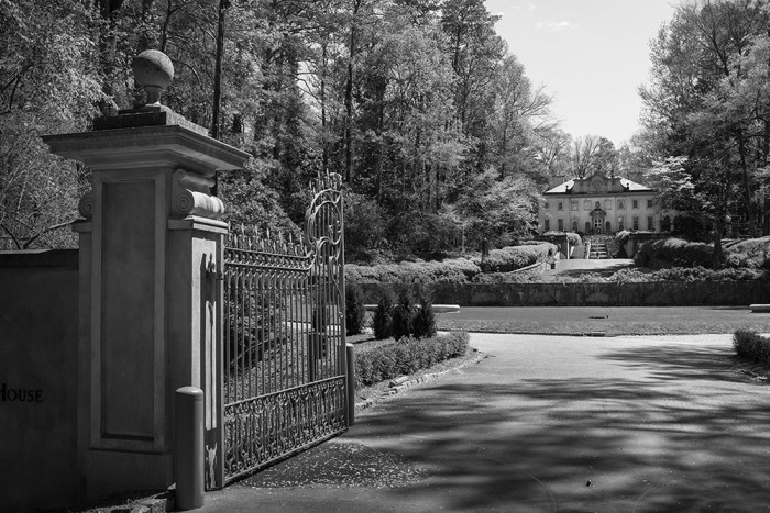 Gate at Swan House, Atlanta History Center
