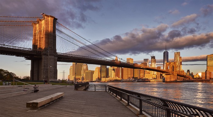 NYC Sunrise overlook from Brooklyn