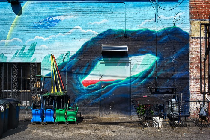 Acrylic on Canvas - Brushes, Bottles, Canvas