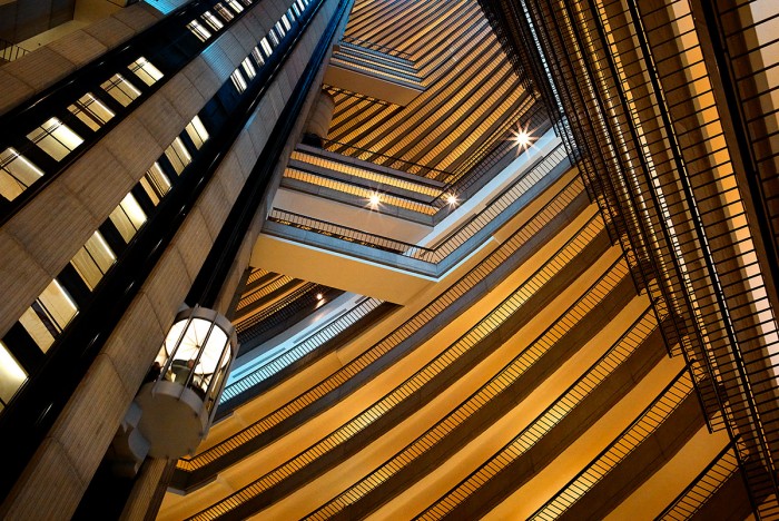 Elevator to the Sky - Marriott Marquis, Atlanta
